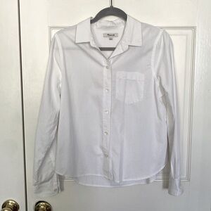 Never Worn Madewell Button Down Long Sleeve Blouse - SZ Medium